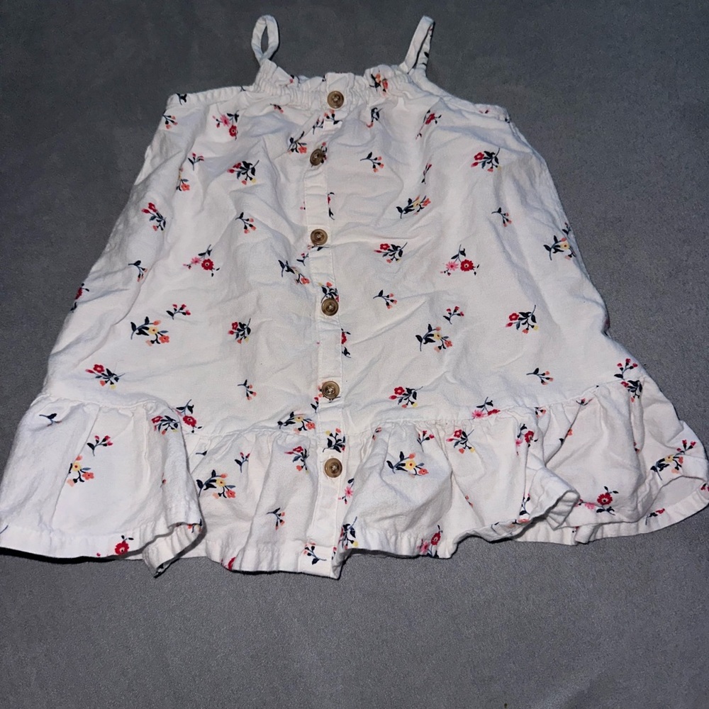 Button up dress
